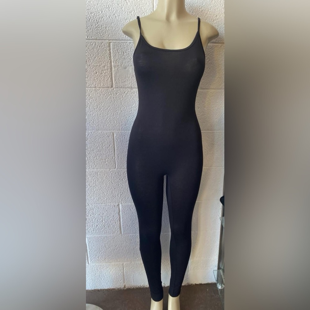 Fashion Nova Sleek Black Jumpsuit